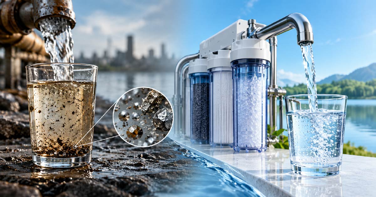 metal in drinking water
